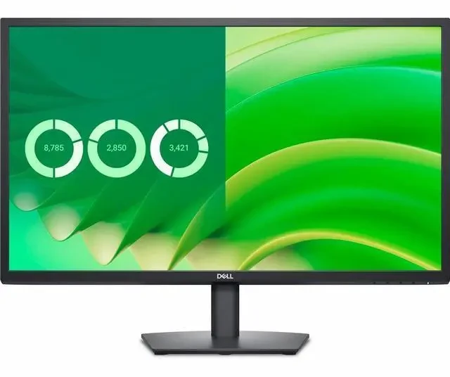 Dell E2725H 27" FHD Monitor, Black Color, Connectivity : 1 VGA, 1 DisplayPort 1.2 thumbnail 4