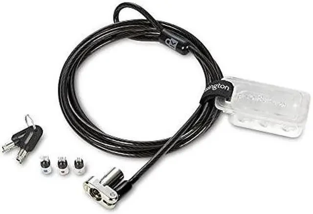 Kensington Universal 3-in-1 Keyed Laptop Lock for Standard, Nano or Wedge-Shaped Slots