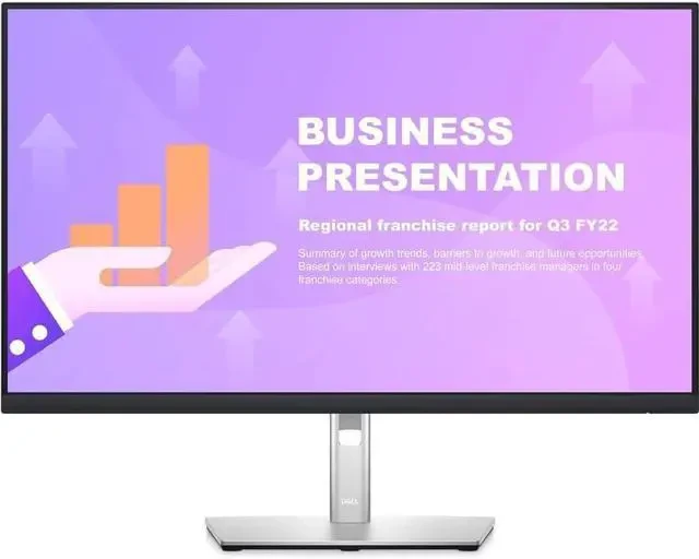 Dell P2425HE 23.8" FHD Monitor, Height/Tilt/Swivel/Pivot Adjustable, Black Color, Connectivity : One HDMI 1.4 (HDCP 1.4) (Supports up to FHD 1920 x 1080 100Hz TMDS as per specified in HDMI 1.4), One DP 1.4 (HDCP 1.4), One DP-out (1.4) with MST (HDCP 1.4), One RJ45, One USB 3.2 Gen1 Type-C upstream (