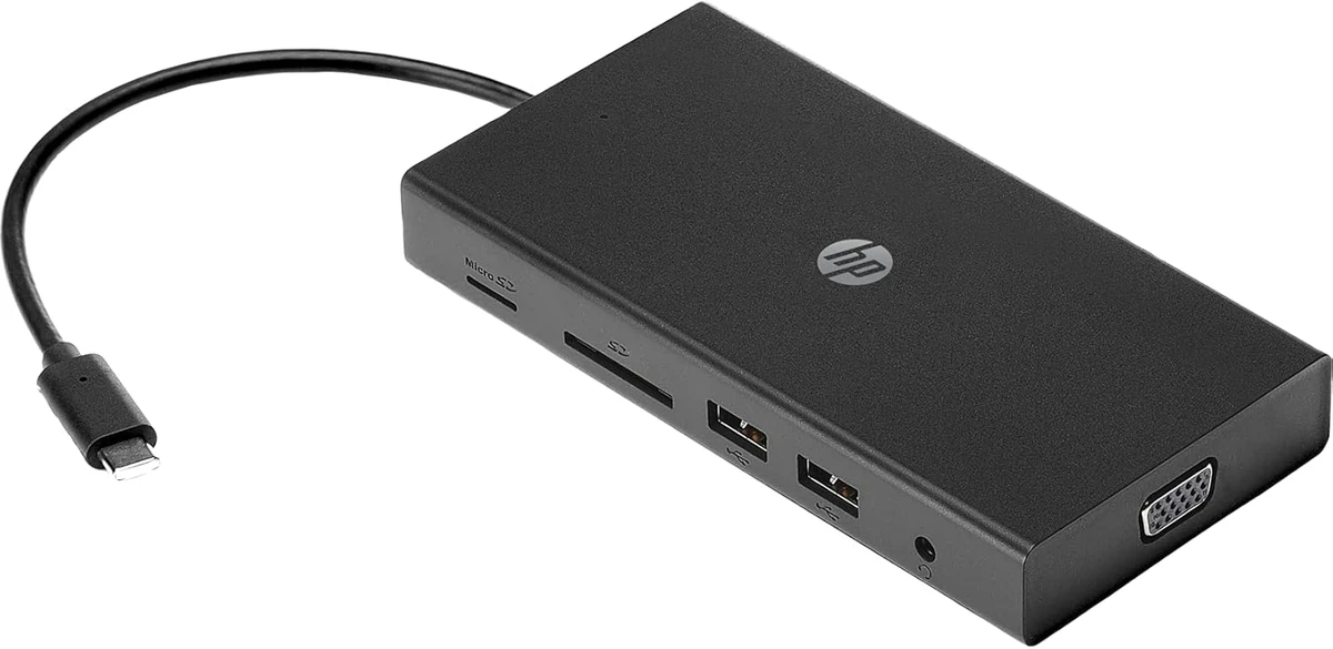 HP 11-in-1 Travel USB-C Multi Port Hub