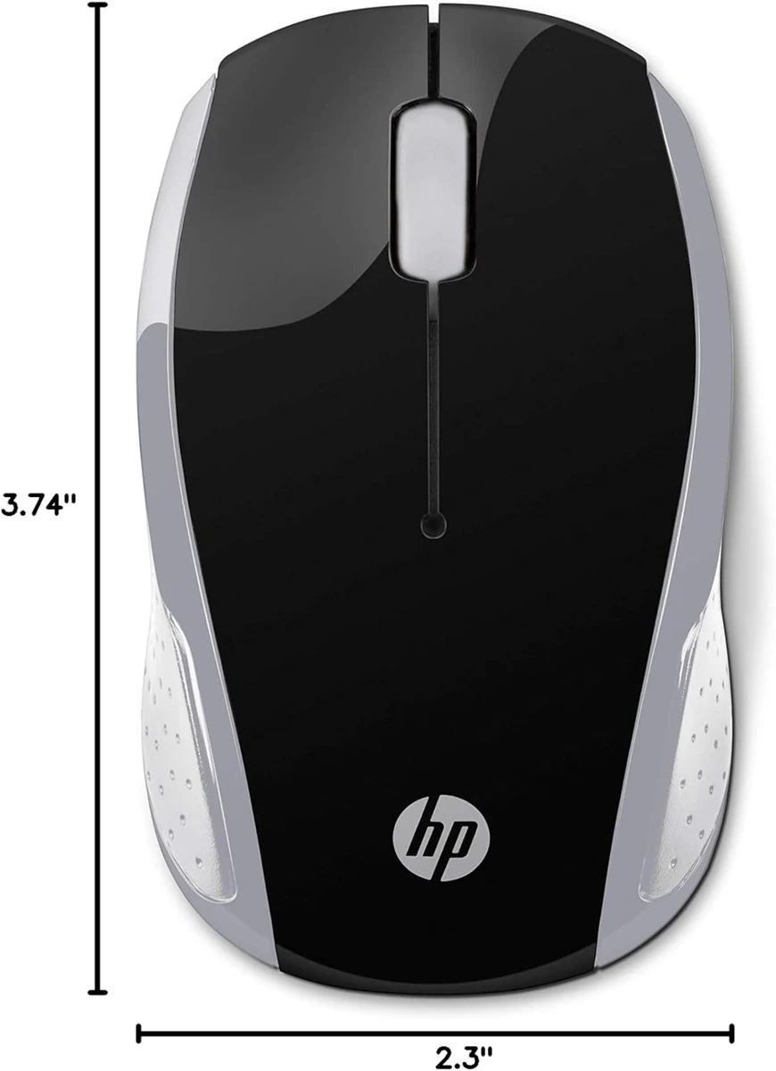 HP Wireless Mouse 200 Pike Silver thumbnail 4