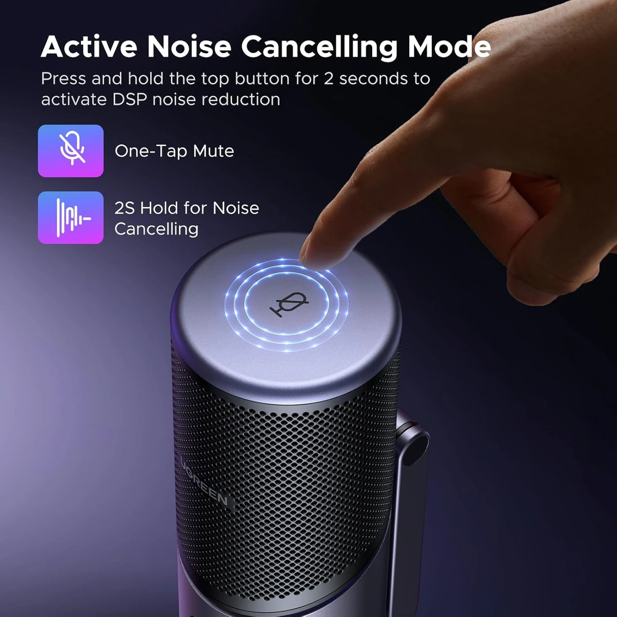 UGREEN Desktop USB Microphone thumbnail 4