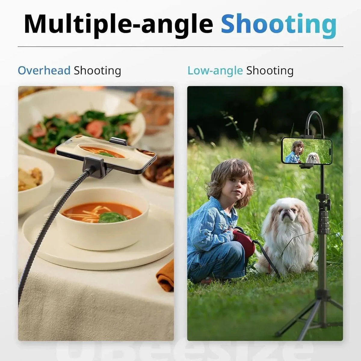 UGREEN Professional Tripod for Phone and Camera thumbnail 2