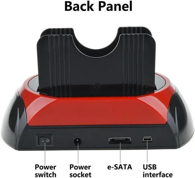 UGREEN USB 3.0 to SATA Dual-Bay Hard Drive Duplicator/Cloner EU thumbnail 3