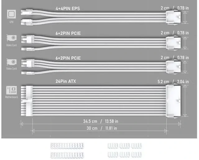 Generic Desktop Power Cable thumbnail 3