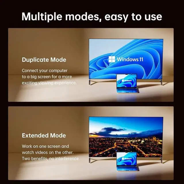 UGREEN DisplayPort Male to VGA Male Cable 1.5m (Black) thumbnail 2