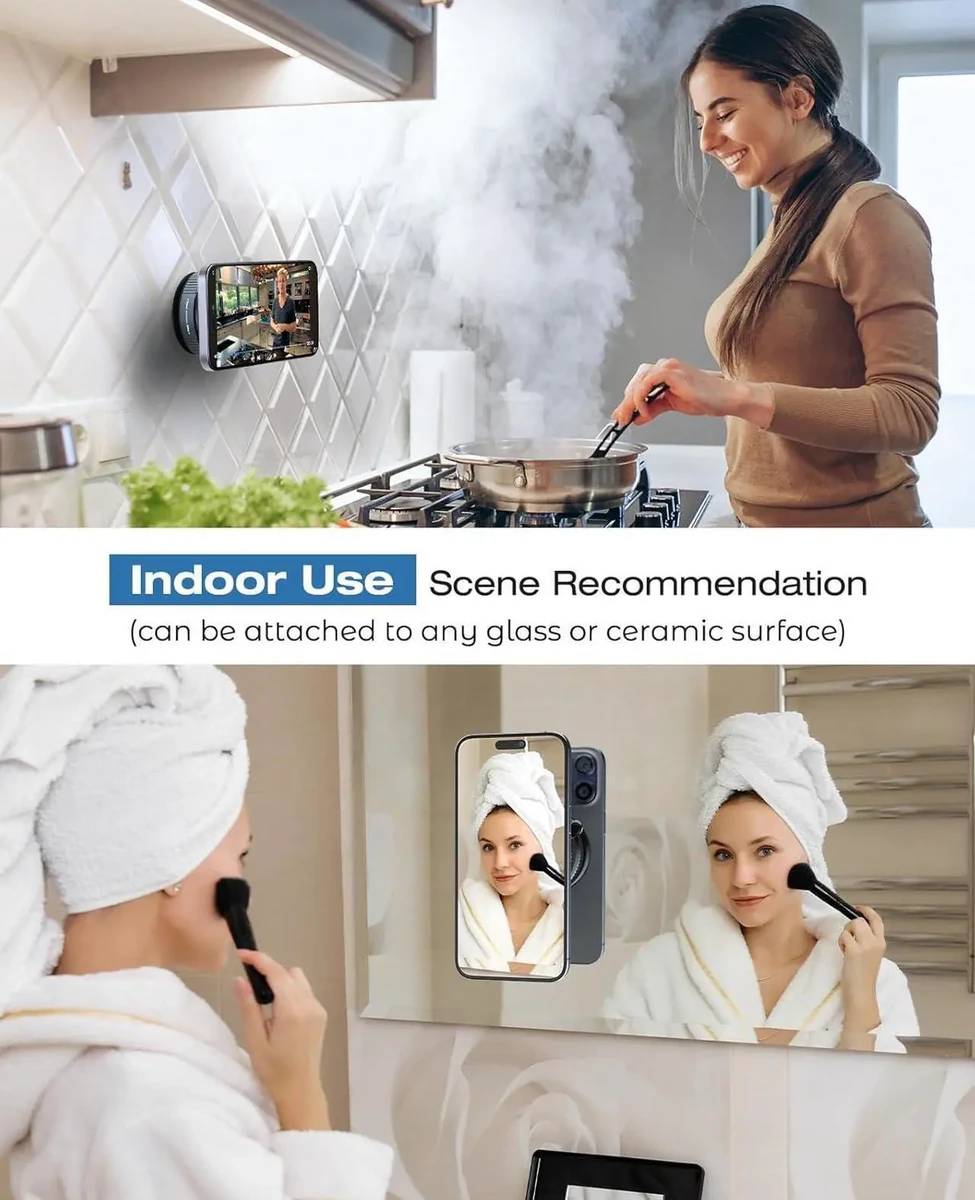 UGREEN Waterfall-Shaped Suction Cup Phone Mount thumbnail 2