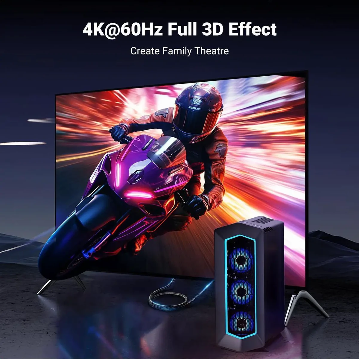 UGREEN Mini DisplayPort to HDMI Female Converter (4K) thumbnail 2