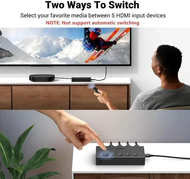 UGREEN 5-In 1-Out HDMI Switch thumbnail 2