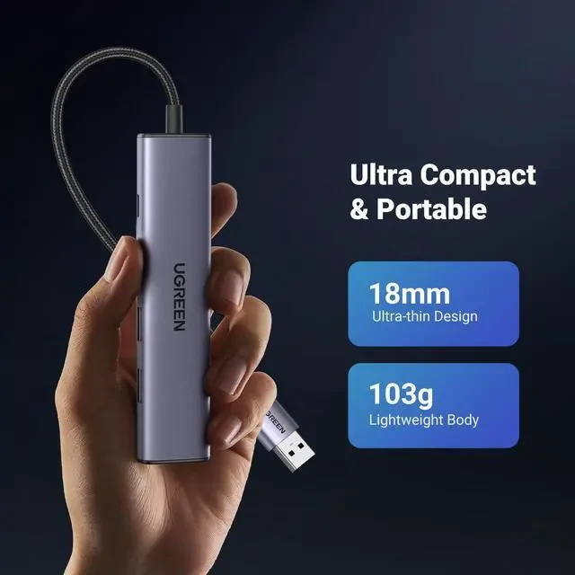 UGREEN 13-in-1 USB-C Multifunction Adapter thumbnail 4