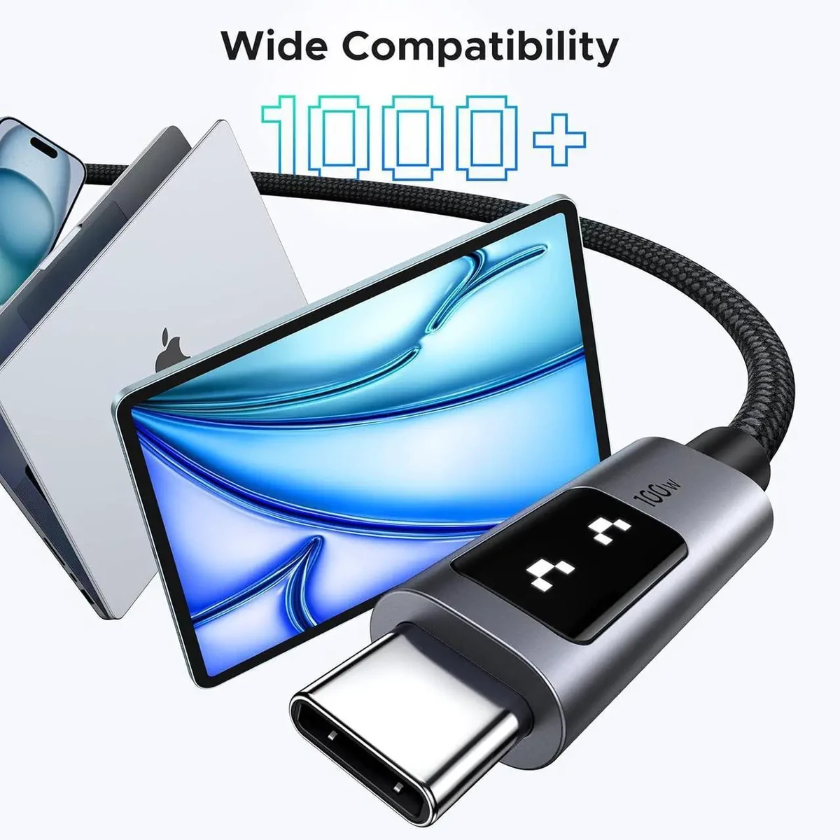 UGREEN Uno Robot USB-C to USB-C 100W Fast Charging 5A Cable 3m thumbnail 2