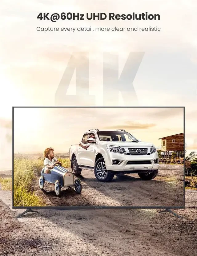 UGREEN USB-C to HDMI Male to Male Cable Aluminum Shell 1.5m (Gray Black)