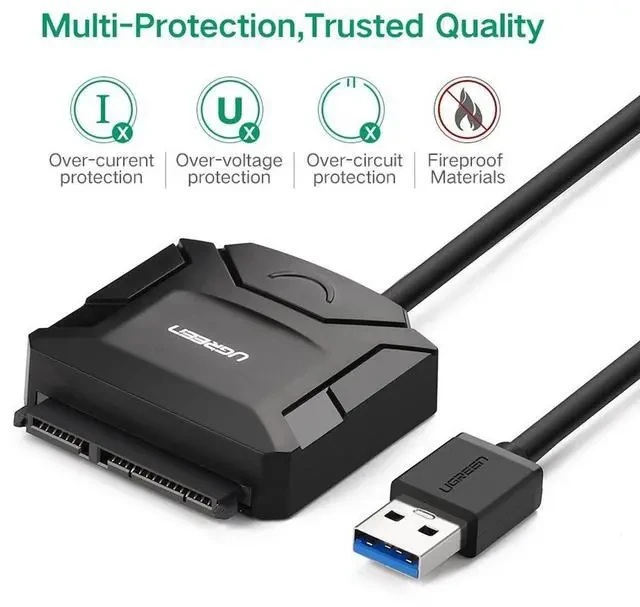 UGREEN USB-C 3.0 to 2.5-Inch SATA Converter 50cm thumbnail 2