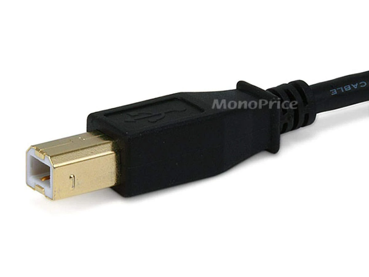 UGREEN USB-A 2.0 AM to BM Print Cable 1.5m (Black) thumbnail 2