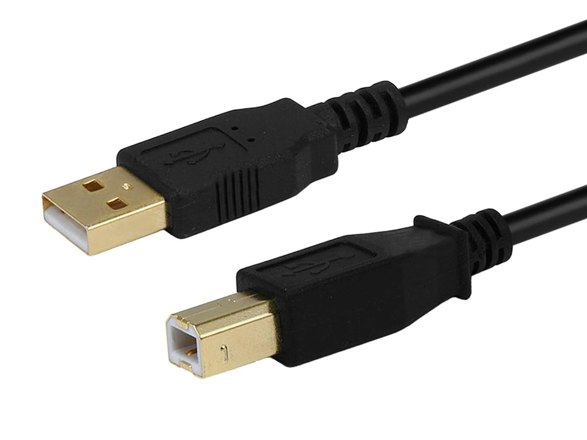 UGREEN USB-A 2.0 AM to BM Print Cable 1.5m (Black) thumbnail 3
