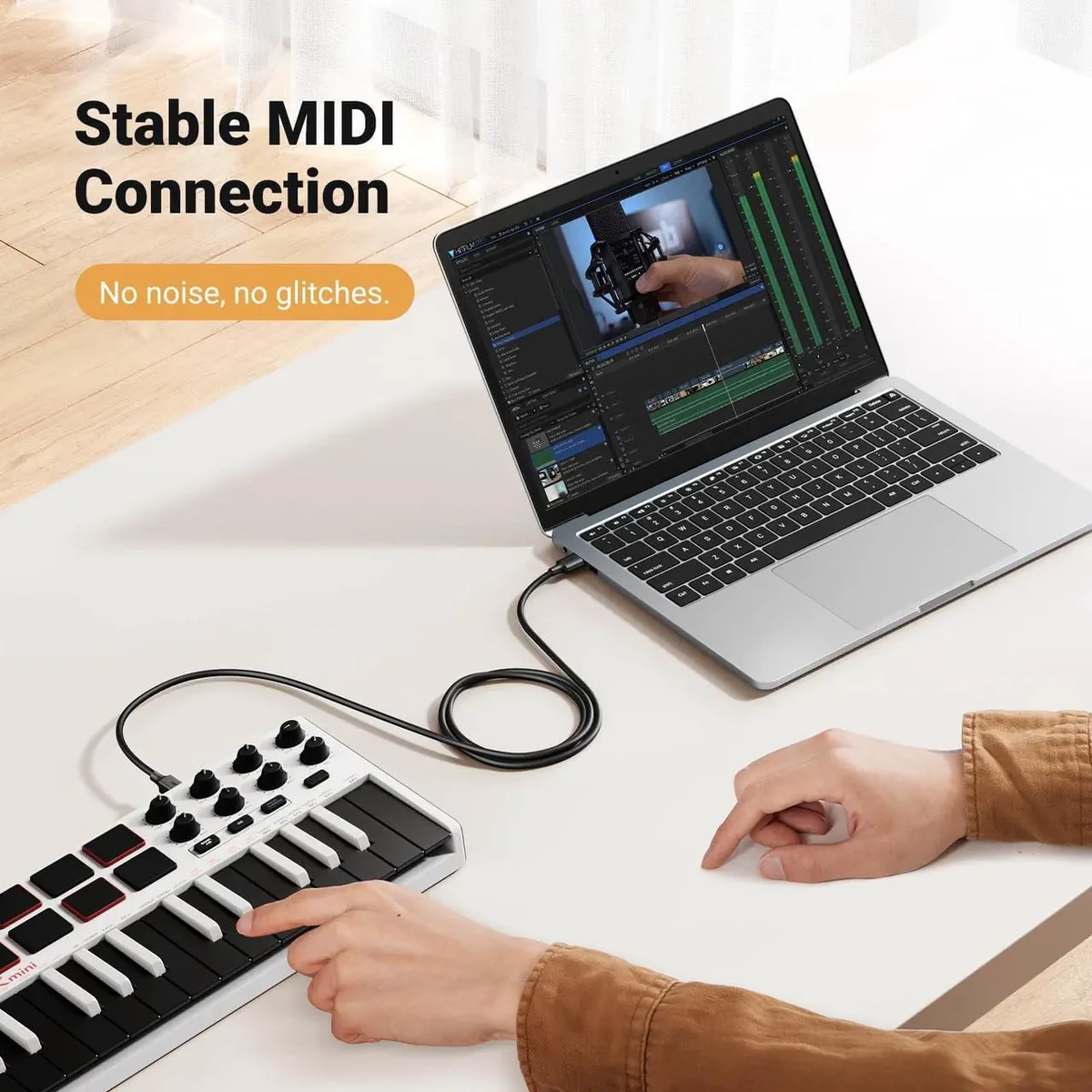 UGREEN USB-A 2.0 AM to BM Print Cable 3m (Black)