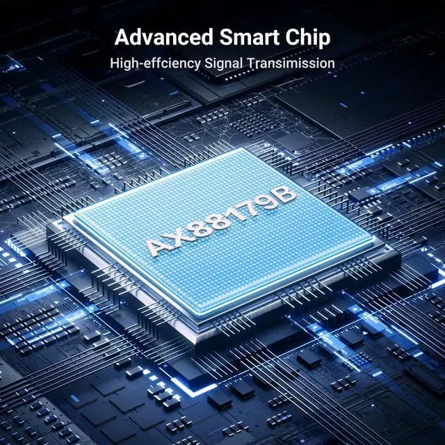 UGREEN USB-A 3.0 to RJ45 Gigabit Ethernet Adapter (Space Gray) thumbnail 2