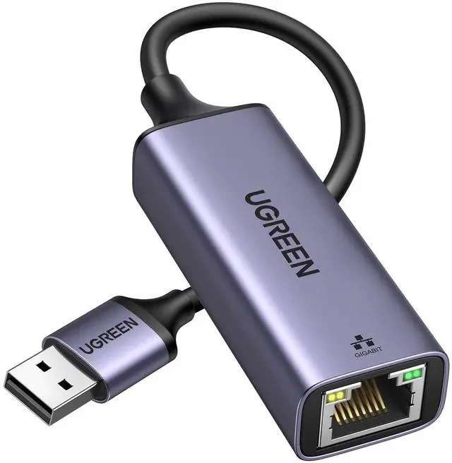 UGREEN USB-A 3.0 to RJ45 Gigabit Ethernet Adapter (Space Gray) thumbnail 3