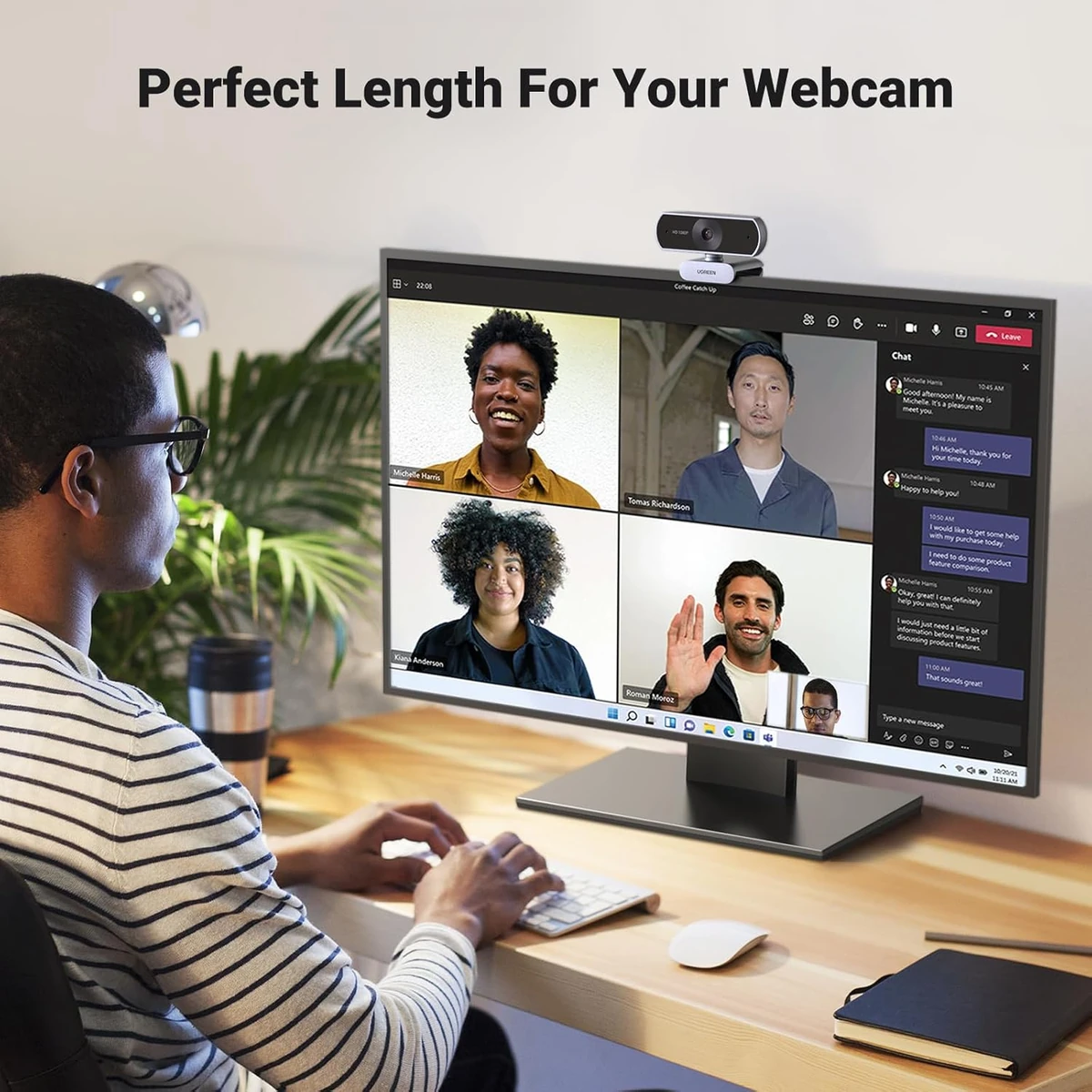 UGREEN USB-A 3.0 Male to Female Extension Cable 10m Black thumbnail 4