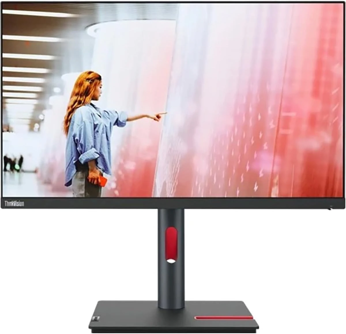 Lenovo ThinkVision P25i-30 24.5" FHD Monitor, Tilt/Swivel/Pivot/Height Adjustable Stand, Raven Black Color, Connectivity: 1 VGA, 1 HDMI 2.1 TMDS, 1 DisplayPort 1.4 (HBR2), 1 DisplayPort 1.4 Out, 1 USB-B (USB 5Gbps, USB upstream), 4 USB-A (USB 5Gbps, 1x BC1.2)