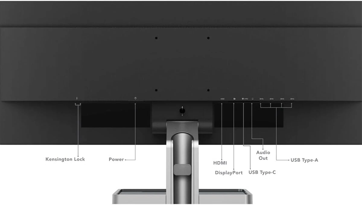 Lenovo L32p-30 31.5" 4K UHD Monitor, Integrated Speakers, Raven Black Color Connectivity: 1 HDMI 2.0, 1 DisplayPort 1.2, 1 USB-C 3.2 Gen 1 (DP 1.2 Alt Mode, USB upstream), 4 USB 3.2 Gen 1 thumbnail 4