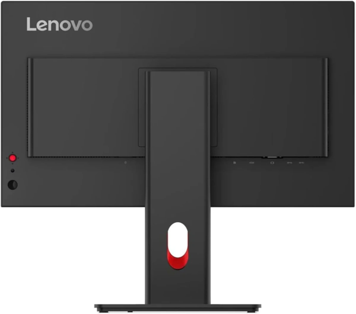 Lenovo L24i-4A 23.8" FHD Monitor, Integrated Speakers, Cloud Grey Color, Connectivity: 1 VGA, 1 HDMI 1.4 thumbnail 4