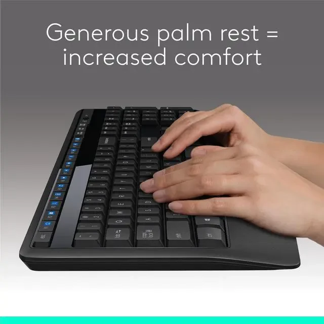 Lenovo 160 Wired Keyboard & Mouse Combo thumbnail 2