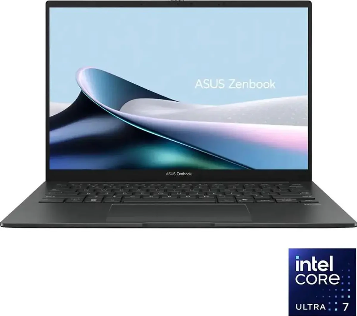 ASUS Zenbook Duo UX840, Intel Core Ultra 9 285H, 32GB DDR5 RAM (Not Upgradable), 2TB PCIe NVMe 4.0 M.2 SSD, Windows 11 Home, Dual 14" 3K (2880 x 1800) OLED Touch Screen 120Hz, Wi-Fi 7 (802.11be) (Tri-band)2*2 + Bluetooth 5.4 Wireless Card, FHD camera with IR function to support Windows Hello With pr