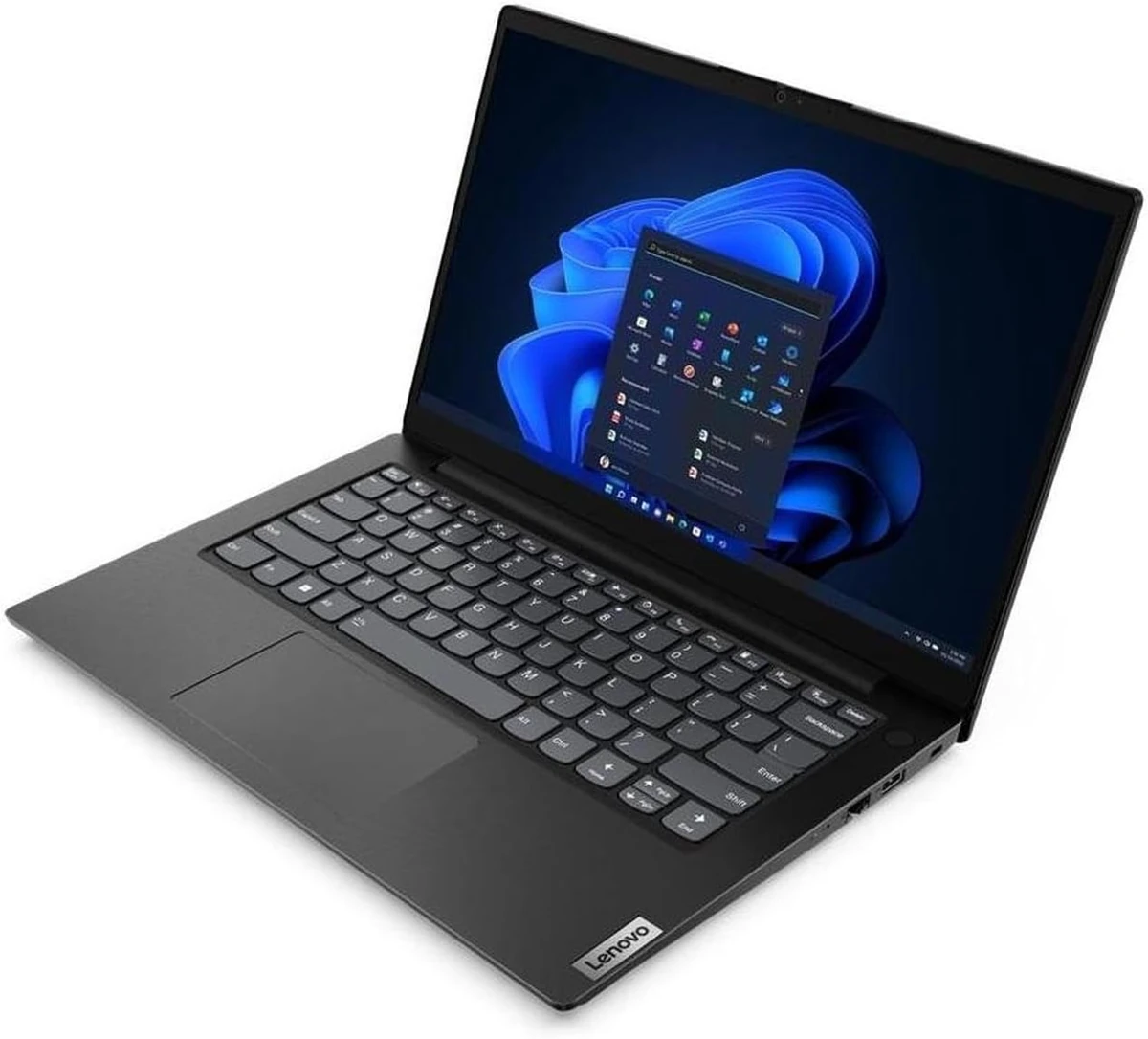 Lenovo V14 G4 IRU, Intel Core i5 13420H, 8GB DDR4 3200, 512GB SSD M.2 2242 PCIe 4.0x4 NVMe, No OS, 14" FHD, No ODD, WLAN + Bluetooth (Wi-Fi 6, 802.11ax 2x2 + BT5.2), HD 720p with Privacy Shutter Webcam, Stereo speakers, Business Black, 2 Year Warranty, Ports: One USB 2.0, One USB 3.2 Gen 1, One USB-