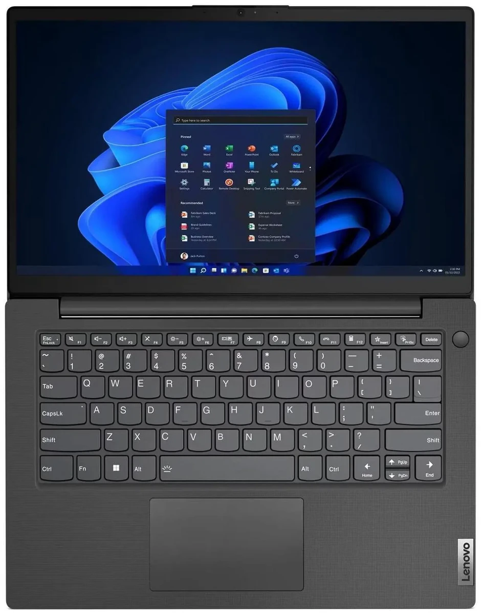 Lenovo V14 G4 IRU, Intel Core i7 13620H, 8GB DDR4 3200, 512GB SSD M.2 2242 PCIe 4.0x4 NVMe, No OS, 14" FHD, No ODD, WLAN + Bluetooth (Wi-Fi 6, 802.11ax 2x2 + BT5.2), HD 720p with Privacy Shutter Webcam, Stereo speakers, Business Black, 1 Year Warranty, Ports: One USB 2.0, One USB 3.2 Gen 1, One USB-