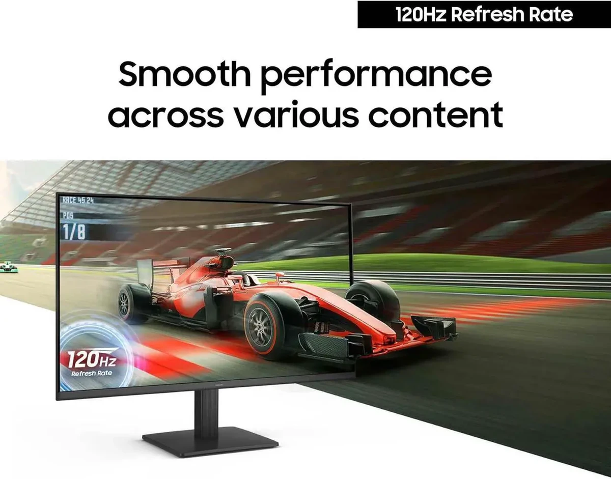 Samsung S30GD 24" FHD Monitor, Black Color Connectivity: 1 VGA, 1 HDMI 1.4 thumbnail 3