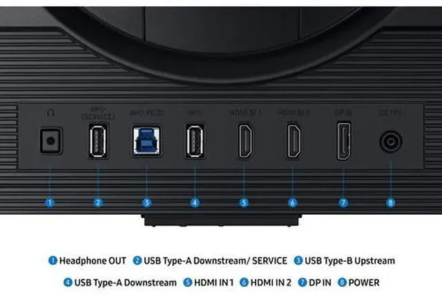 Samsung S30GD 27" FHD Monitor, Black Color Connectivity: 1 VGA, 1 HDMI 1.4 thumbnail 2