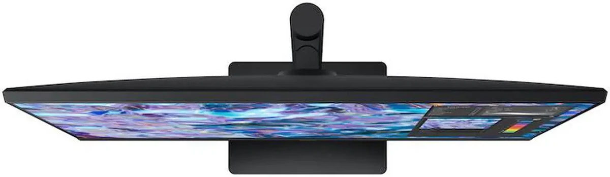 Samsung S60D 27" QHD Monitor, Height/Tilt/Swivel/Pivot Adjustable, Black Color Connectivity: 1 DisplayPort, 1 HDMI, 1 USB-C, 1 Ethernet, 1 Headphone thumbnail 2