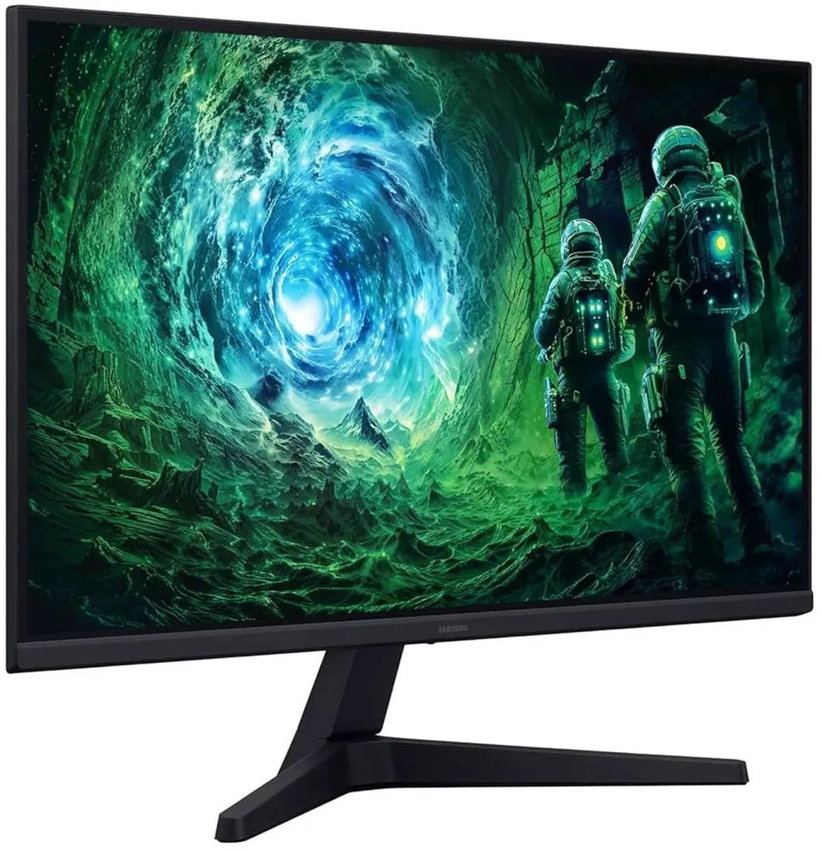 Samsung G50D 27" QHD Gaming Monitor, 2560x1440, 16:9, 180Hz, Height/Tilt/Swivel/Pivot Adjustable, Black Color Connectivity: 1 DisplayPort 1.2, 1 HDMI 2.0, 1 Headphone thumbnail 4