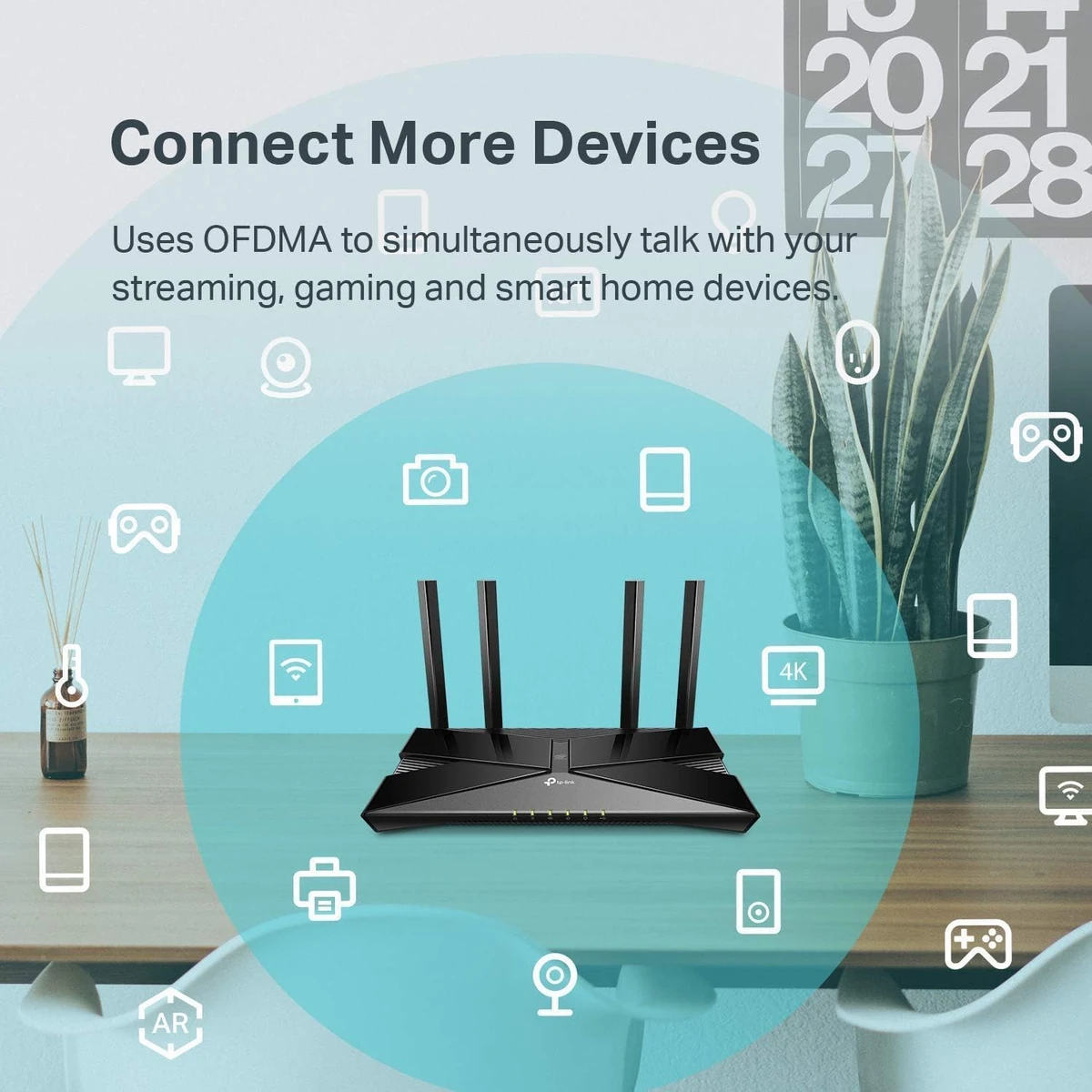 TP-Link AX1500 Wireless OFDMA and MU-MIMO Wi-Fi 6 Router thumbnail 2