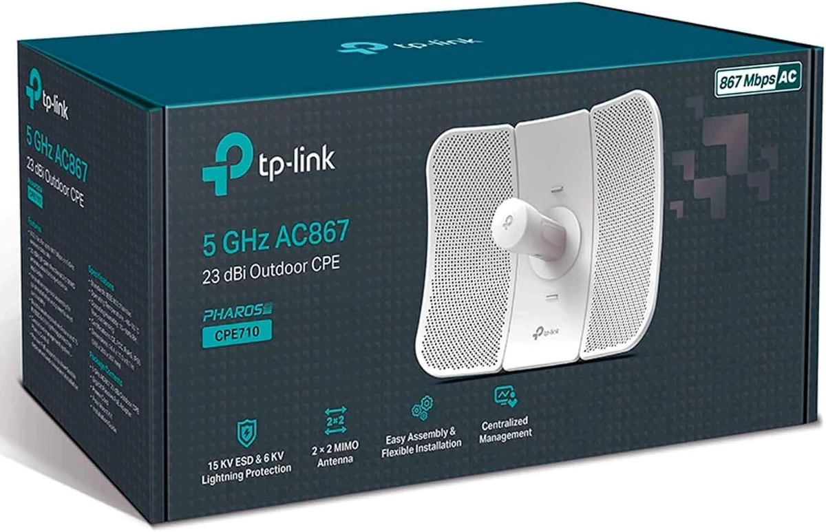TP-Link 5GHz 867Mbps 23dBi Outdoor CPE thumbnail 2