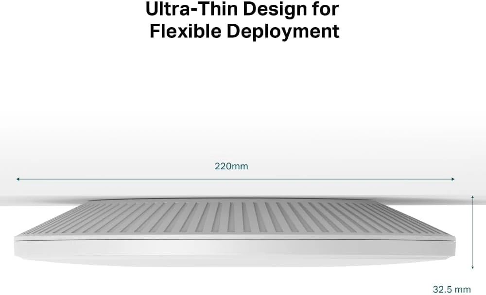 TP-Link BE9300 Ceiling Mount Tri-Band Wi-Fi 7 Access Point thumbnail 2