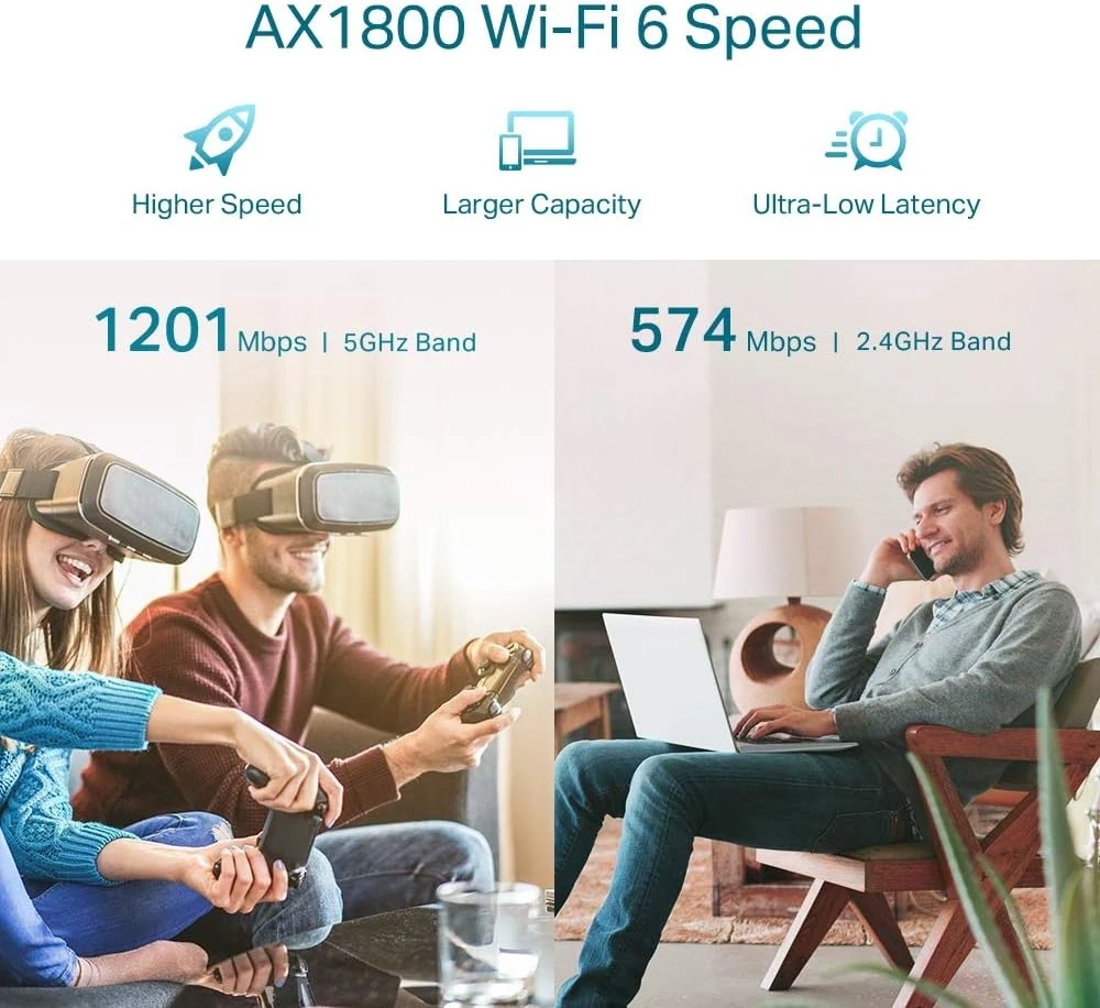 TP-Link AX1800 Wi-Fi 6 Range Extender thumbnail 4