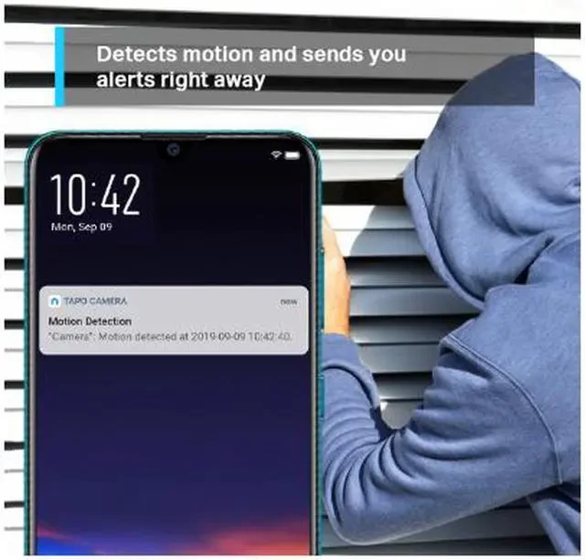 TP-Link Tapo Pan/Tilt Home Security Wi-Fi Camera thumbnail 4