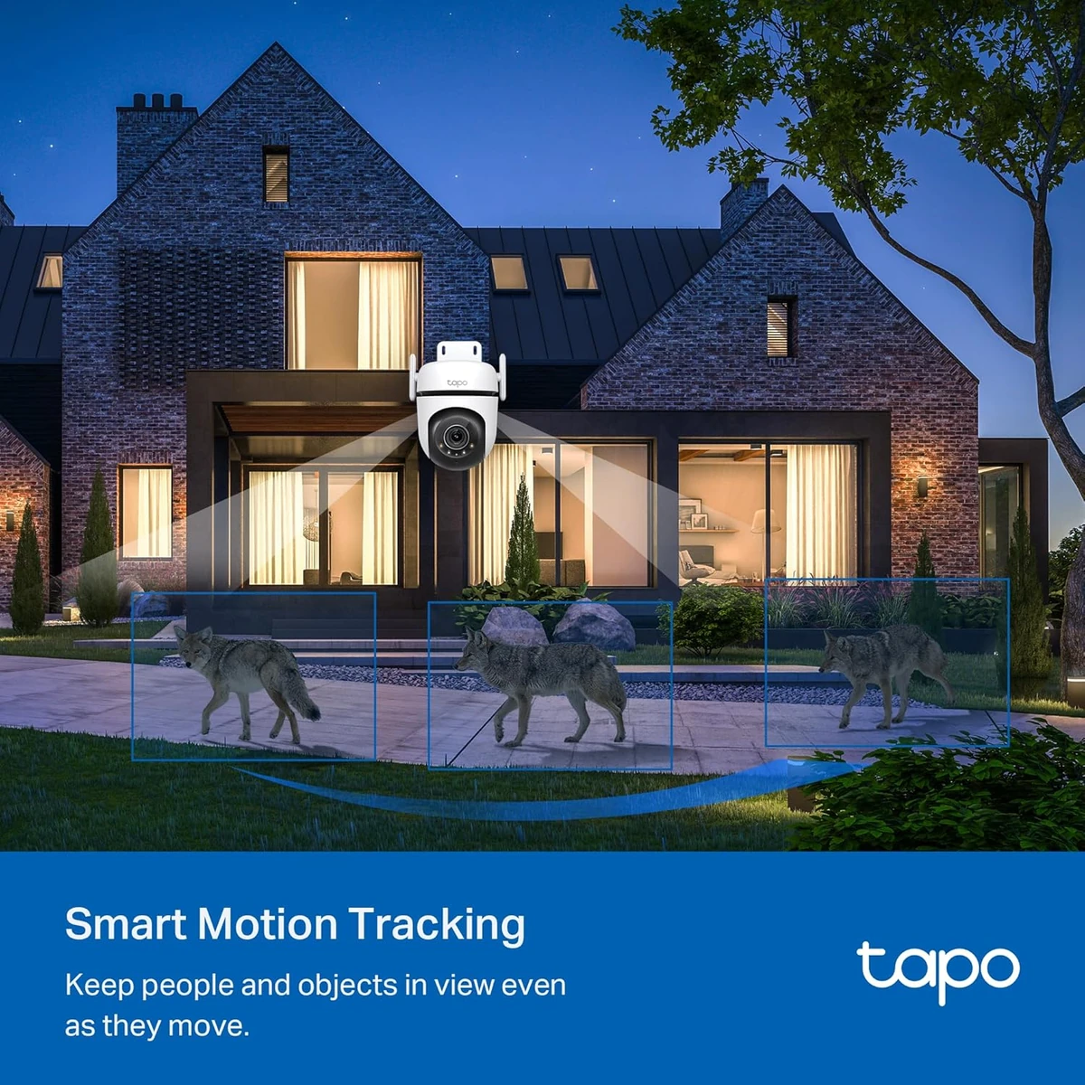 TP-Link Tapo Outdoor Pan/Tilt Security WiFi Camera thumbnail 3