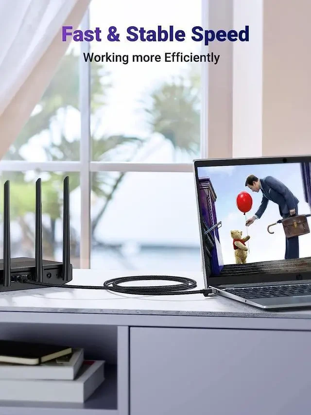 UGREEN Cat6 UTP Ethernet Cable 1.5m Black