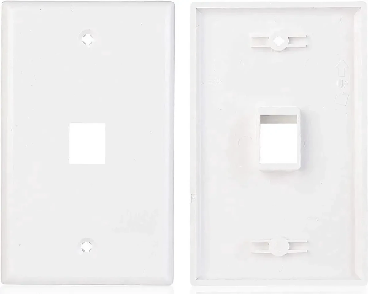 UGREEN Dual-Port Wall Plate White thumbnail 3