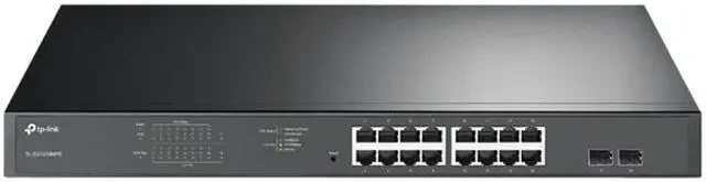 TP-Link 18-Port 10/100/1000Mbps Gigabit Easy Smart Switch with 16-Port PoE+