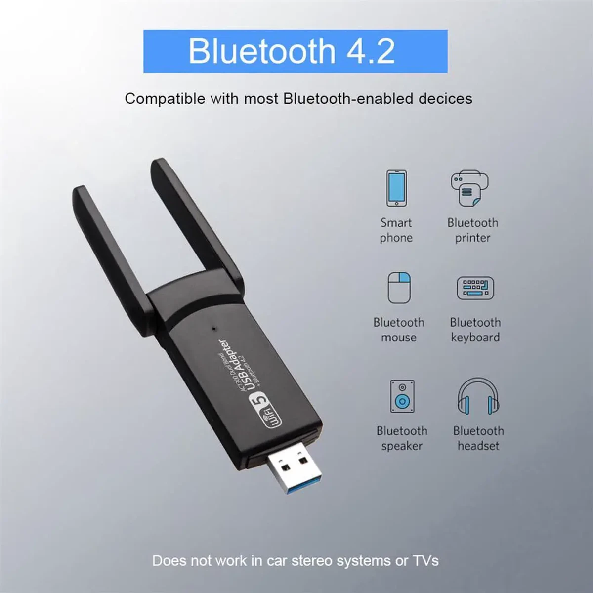 UGREEN AC1300 Dual-Band Wireless USB Adapter thumbnail 2