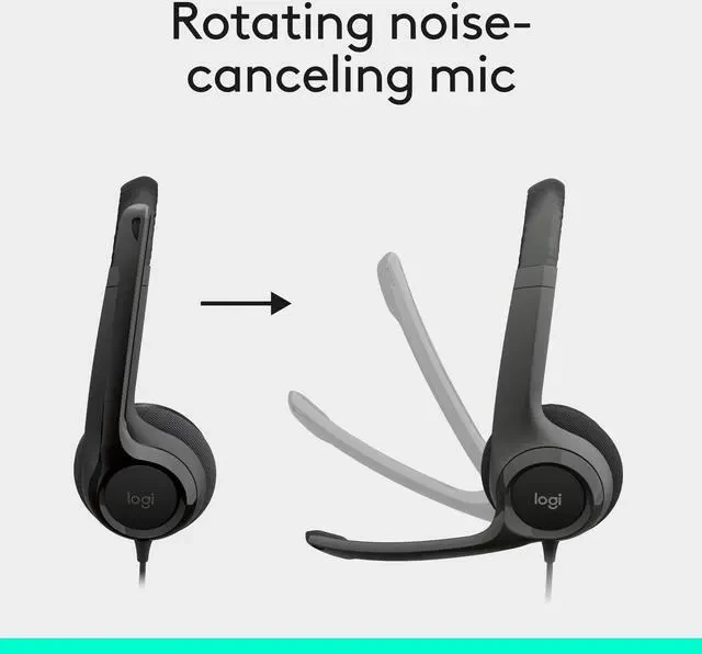 Logitech H390 USB-A Headset with Noise Cancelling Mic thumbnail 4