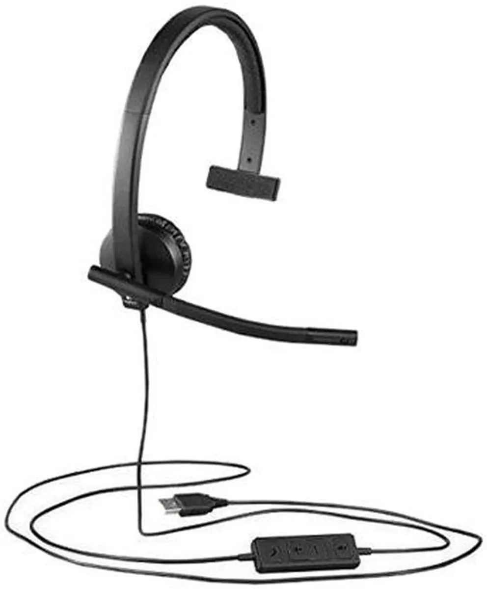 Logitech H570e Stereo USB-A Headset with Noise Cancelling Mic thumbnail 4