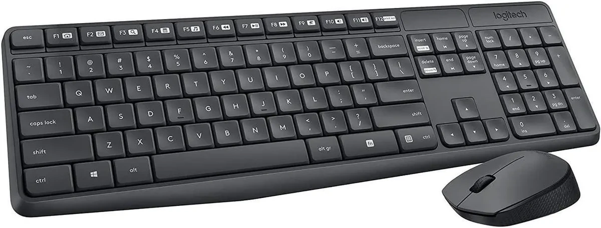 Logitech MK235 Wireless Keyboard and Mouse Combo