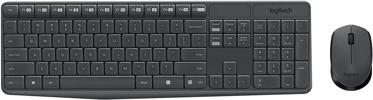 Logitech MK235 Wireless Keyboard and Mouse Combo thumbnail 2