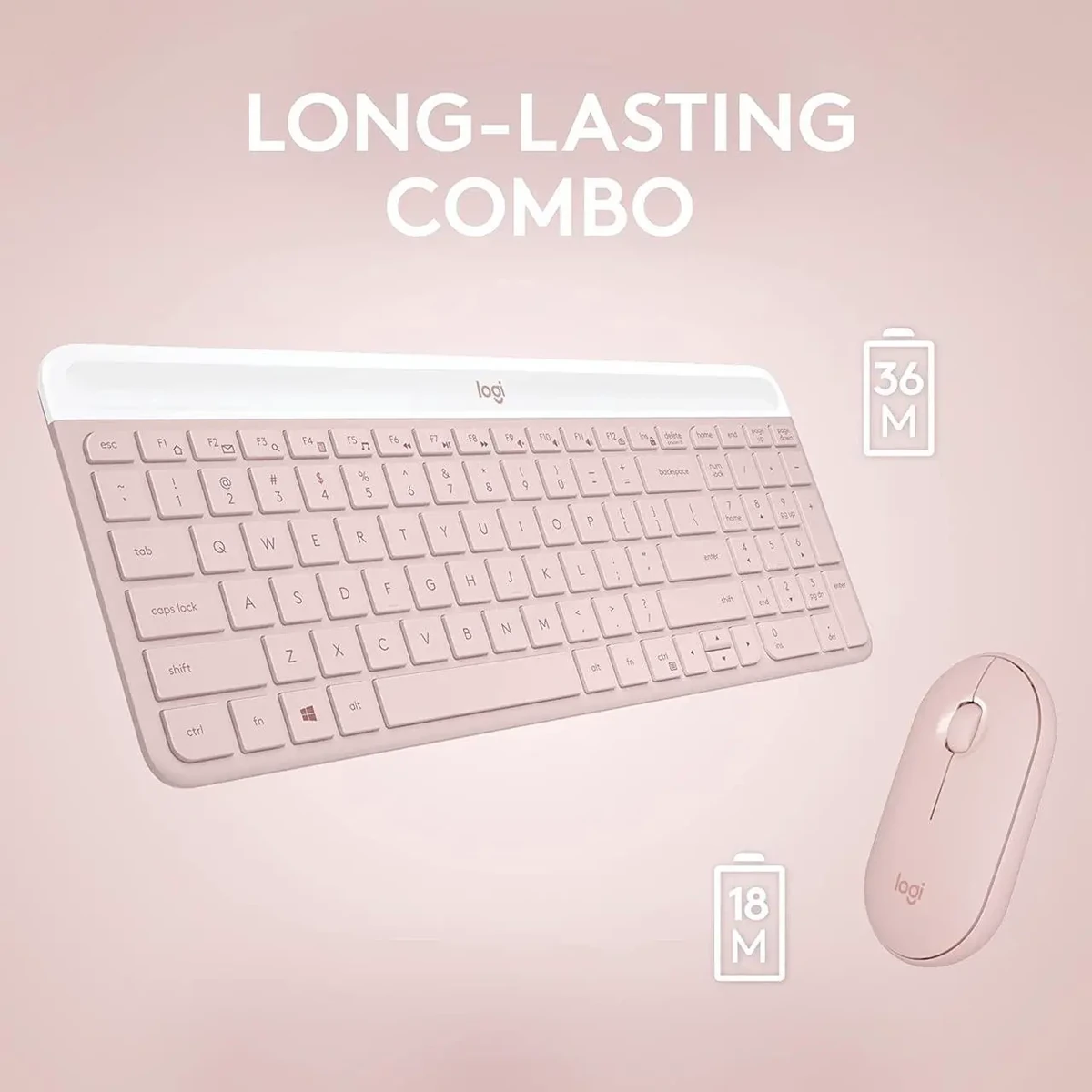 Logitech MK470 Slim Wireless Keyboard and Mouse Combo