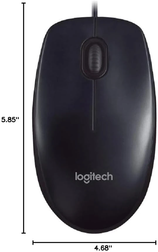 Logitech M90 USB Optical Mouse thumbnail 4